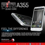 Mito A355, Phablet Android Quad-core Dual SIM